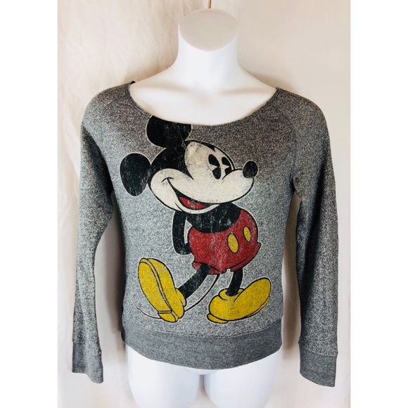 Disney Tops - Disney Parks Mickey sweatshirt long sleeve 5008